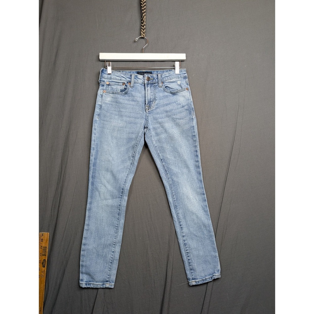 Aeropostale Mens 27x28 Denim Light Blue Wash Super Skinny SJeans